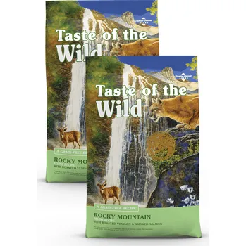 Krmivo pro kočku 2x TASTE OF THE WILD Rocky Mountain Feline 6,6kg