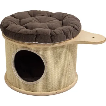 Příslušenství pro odpočívadlo a škrabadlo Rajen sisalová budka s uchem, barva E