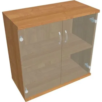 Kancelářský vozík HOBIS skříň policová dvéřová - S 2 80 04, olše + doprava zdarma