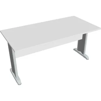 Kancelářský vozík HOBIS kancelářský stůl jednací rovný - CJ 1600, bílá + doprava zdarma