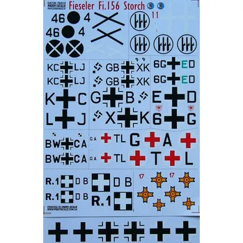 Plastikový model Print Scale 1/72 Fiesler Fi-156 Storch (wet decals)