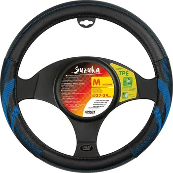 Potah na volant Lampa Potah volantu 37-39 cm SUZUKA, modrý