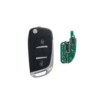 Dálkový ovladač Dálkový ovladač NB11, 2 tlačítka KeyDIY, s čipem ID46 (HITAG3), PCF7961X