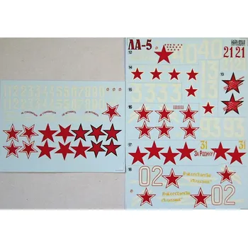 Plastikový model Print Scale 1/48 Lavochkin La-5 Part 2 (wet decals)