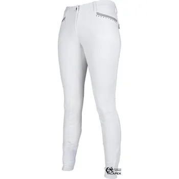 Jezdecké kalhoty Rajtky HKM -SOFT POWDER VINTAGE- - Bílá - 40