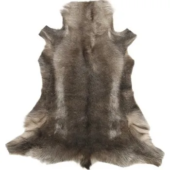 Koberec Pravá sobí dekorativní kůže 90 x 75 cm