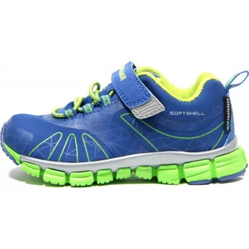 Chlapecké polobotky Tenisky softshell Junior League modrozelené 3218 velikost: 30