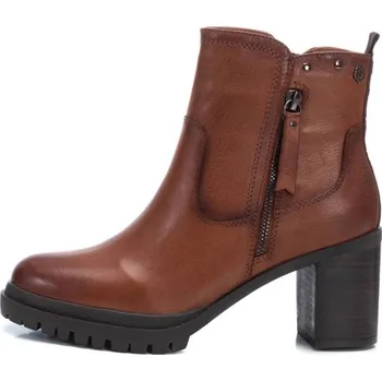 Dámská obuv CARMELA dámské kožené polokazačky na podpatku 67560 camel Velikost: 36