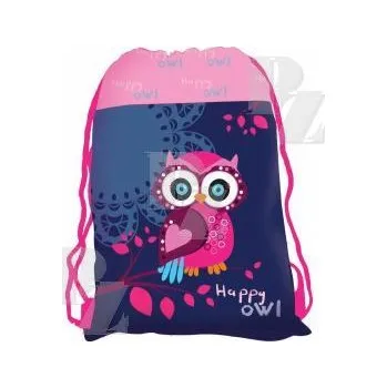 Školní sáček Pytel na cvičky Sova Owl 3-884 2016, Karton P+P