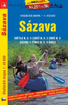 Sázava: vodácká mapa 1:45 000 - SHOCart (2018)