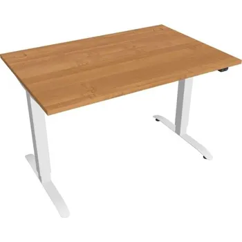 Kancelářský vozík HOBIS výškově stavitelný stůl MOTION MS 2 1200, stand.ovládání, olše + doprava zdarma