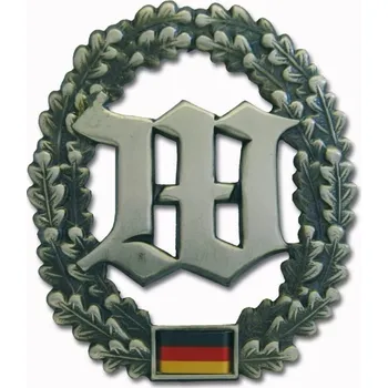 ARMÁDNÍ ORIGINÁL BW BUNDESWEHR Odznak na baret BW Bundeswehr Strážní prapor Wachbatallion originál