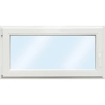 Okno Plastové okno jednokřídlé ARON Basic bílé 1200 x 650 mm DIN levé