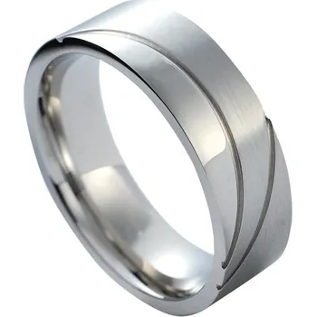 Šperk NUBIS® NSS1017 Pánský snubní prsten - velikost 65 - NSS1017-65