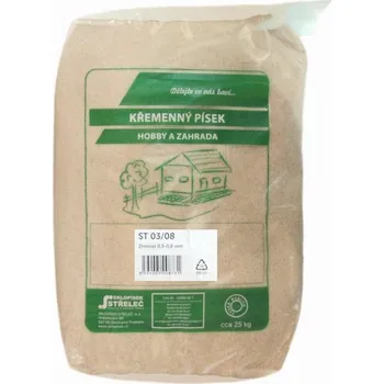 Písek na pískování Reiterman Písek pro dům a zahradu 0,3-0,8 mm 25 kg