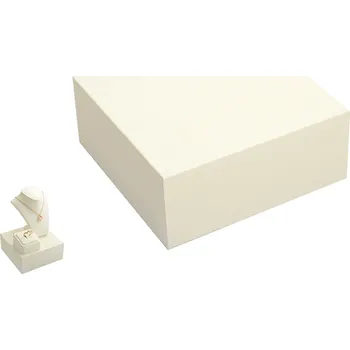 Šperkovnice JK Aranžérský podstavec koženkový krémový AD-632/A20/M