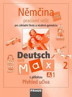Němčina Deutsch mit Max A1 2: Pracovní sešit - Nakladatelství Fraus (2007, sešitová)