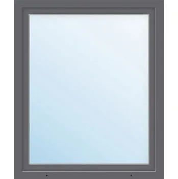 Okno Plastové okno jednokřídlé ARON Basic bílé/antracit 850 x 1200 mm DIN levé