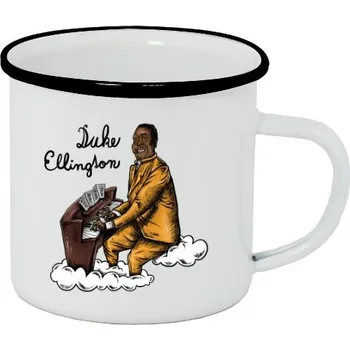 Pánské tričko Plecháček - smaltový lem s potiskem Duke Ellington