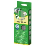 Mako Síť proti hmyzu 130 x 150 cm černá