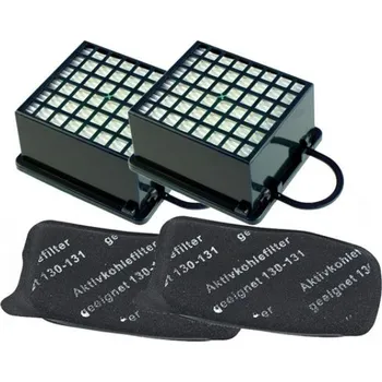 Filtr do vysavače HEPA filtry pro VORWERK VK130, VK131 Kobold a filtr s aktivním uhlím 2+2ks