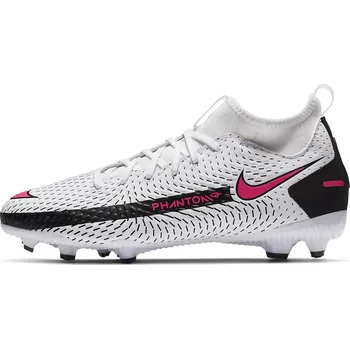 Kopačky NIKE Jr Phantom Gt Academy Df Fg/Mg bílé