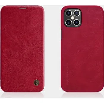 NILLKIN 23168 NILLKIN QIN LEATHER Apple iPhone 12 Pro Max červený