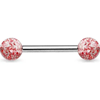 Piercing Šperky4U Piercing do jazyka - PJ01118-R