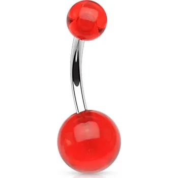 Piercing Šperky4U Piercing do pupíku - banánek - BA01017-R