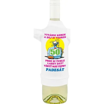 Divja Tričko na láhev k padesátce