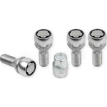 Autodoplněk Pojistné bezpečnostní šrouby M14x1,5x33 kužel, klíč 17, SICUBLOC AN433