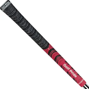 Grip na golfovou hůl Golf Pride MultiCompound Red/Black Standard, Black/Red