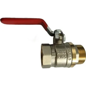 Vodovodní kohout Kulový kohout s pákou 3/4" MF s ucpávkou PN 25