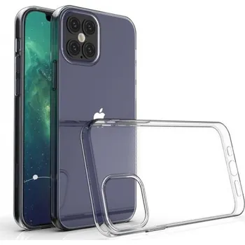 Pouzdro na mobilní telefon Kryt z měkkého plastu pro iPhone 12 Pro - křišťálově čirý