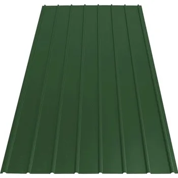 Střešní krytina Trapézový plech PRECIT H12 mechově zelená 1700 x 910 x 0,4 mm