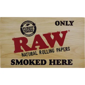 Nášivka Samolepka RAW Smoked here