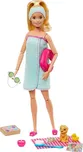 Mattel Barbie wellness panenka blondýnka