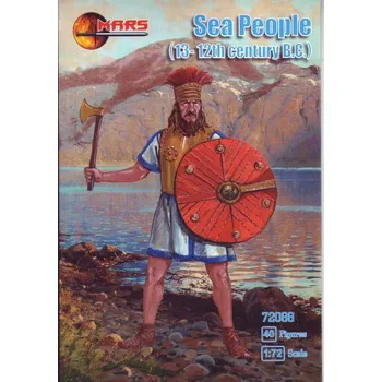 Plastikový model Mars Figures 1/72 Sea Peoples, 13-12th century BC