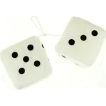 Bottari Kostky plyšové bílé 8 x 8 cm