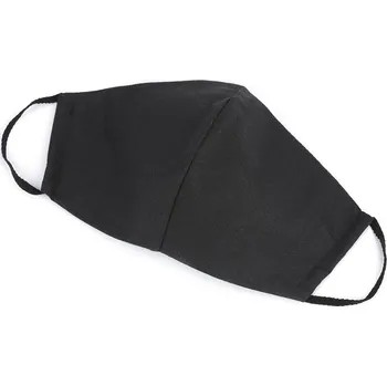 rouška Bavlněná rouška s pruženkou za uši-Černá