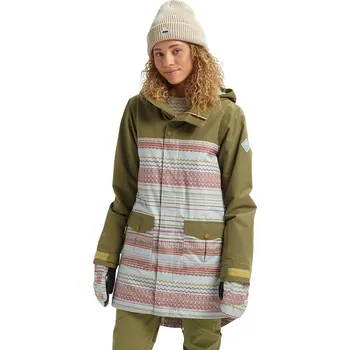 Burton Eyris Gore-Tex Martini Olive/Aqua Gray Revel S