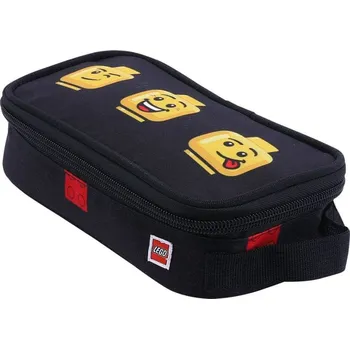 Penál LEGO pouzdro prázdné Faces Black