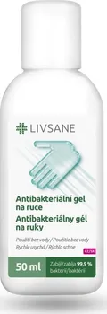 Livsane Antibakteriální gel na ruce 50 ml