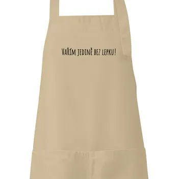 Kuchyňská zástěra Zástěra s potiskem Zástěra bez lepku