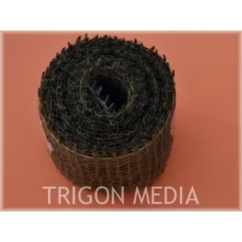 Jutový dekorační pásek hnědý 3m/4cm