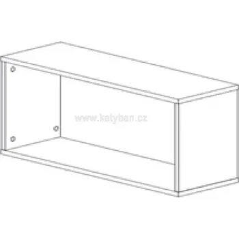 Komoda Police, regál Like plus typ 65 Pino aurelio