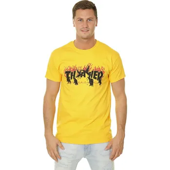 tričko Thrasher Crows - Gold S