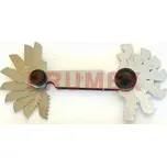 Závitové šablony pro metrický a Whitworthuv závit, 254620 M+W, /1148/