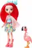 Panenka Mattel Enchantimals Fanci Flamingo a Swash 15 cm