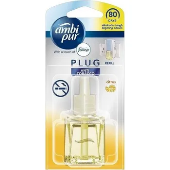 Osvěžovač vzduchu Ambi Pur náplně do elektrického osvěžovače 21,5 ml Anti-tobacco